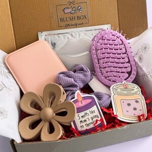 Blush Bath & Body Gift Set - Pink and Purple